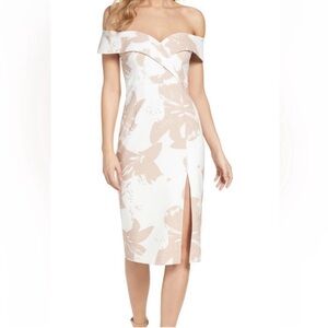 Bardot Bella Off Shoulder Floral Dress